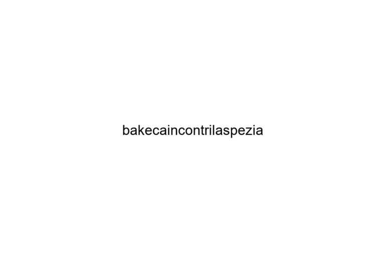 bakecaincontrilaspezia