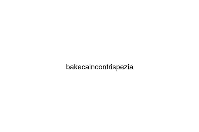 bakecaincontrispezia