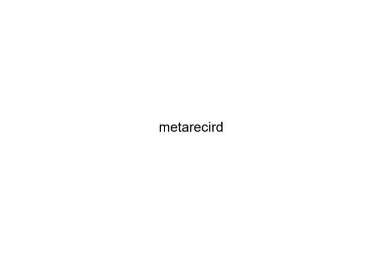 metarecird