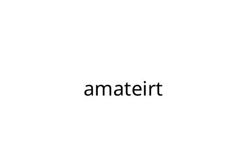amateirt