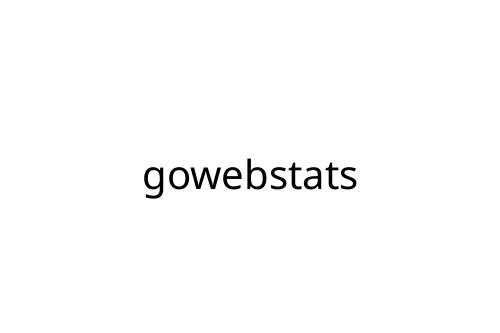 gowebstats