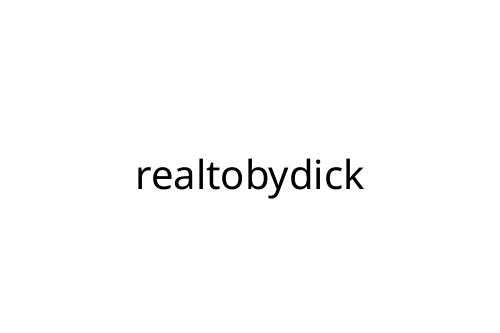 realtobydick