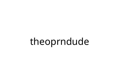 theoprndude