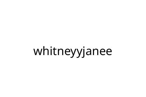 whitneyyjanee