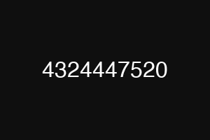 4324447520