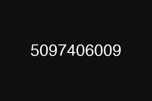 5097406009
