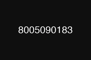 8005090183