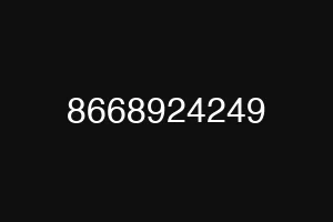 8668924249